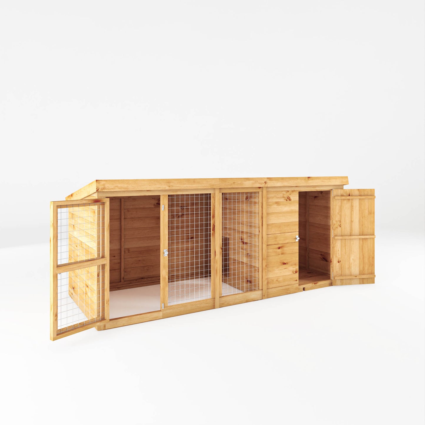 10 x 4 Berkshire Dog Kennel & Run