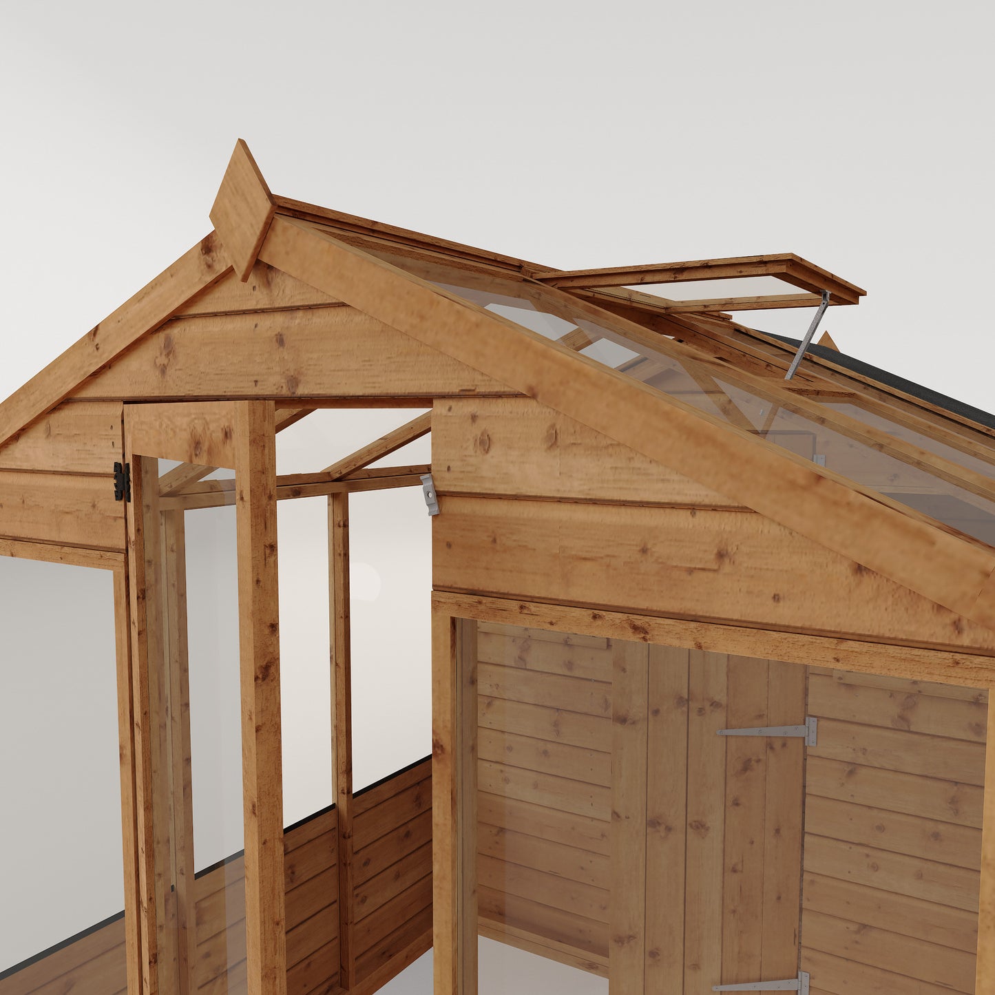 10 x 6 Traditional Apex Greenhouse Combi Shed