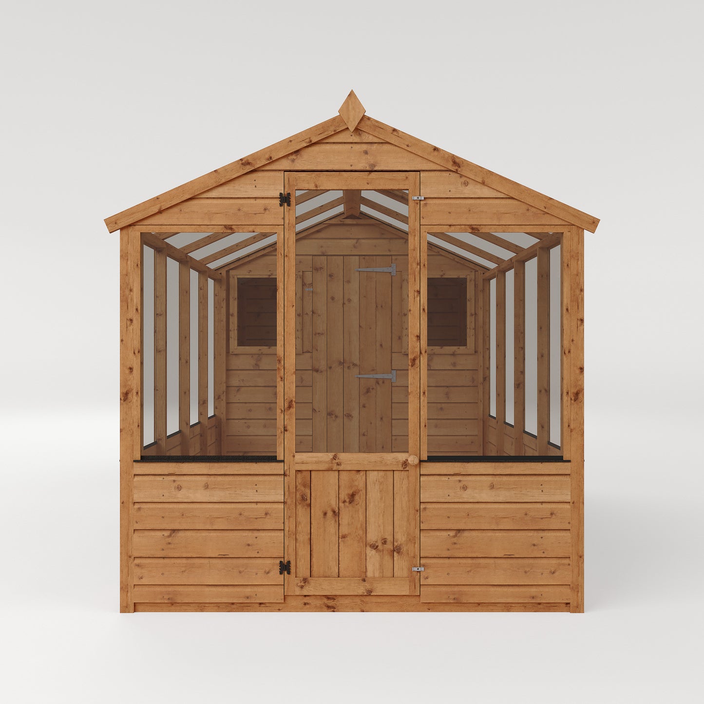 12 x 6 Traditional Apex Greenhouse Combi Shed