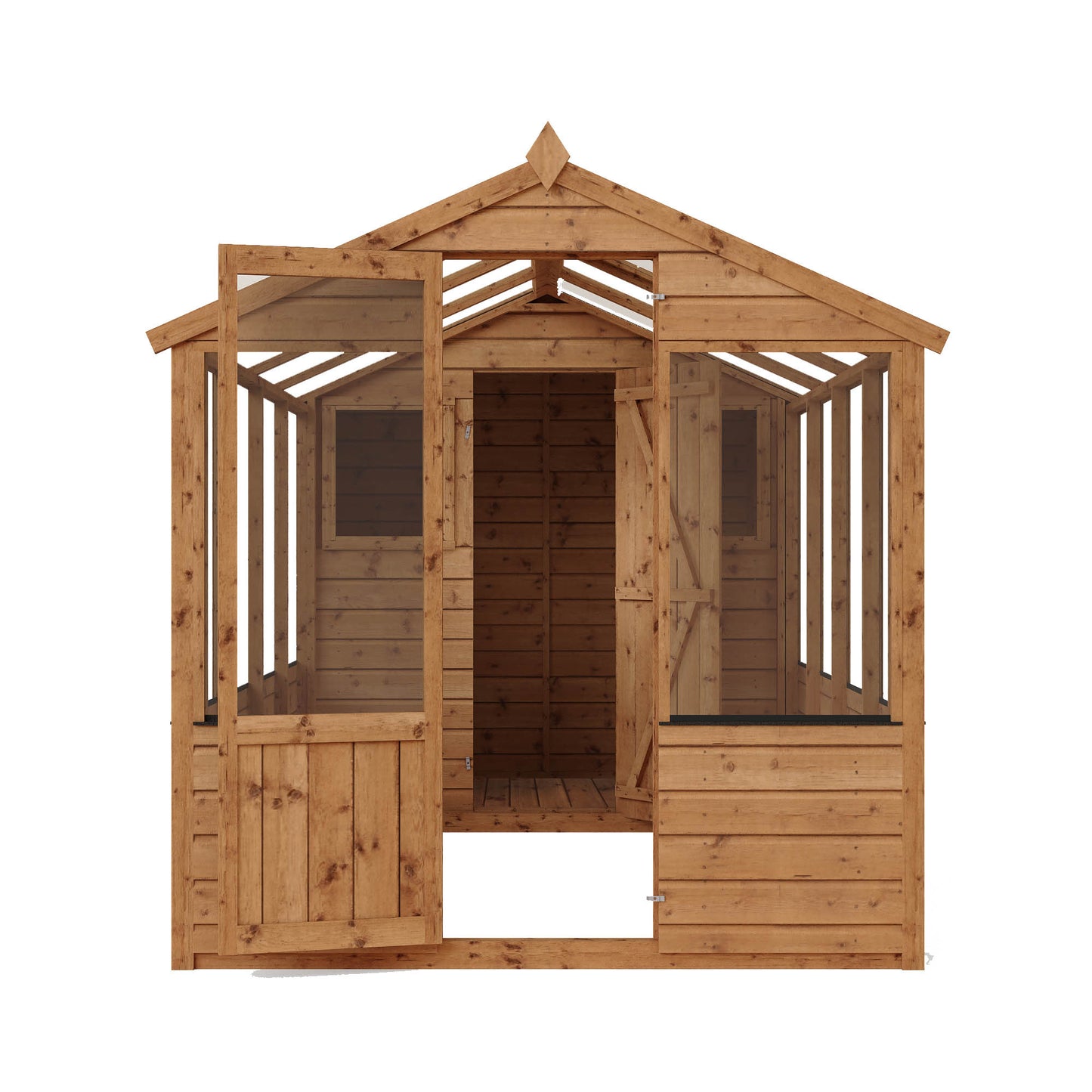 12 x 6 Traditional Apex Greenhouse Combi Shed