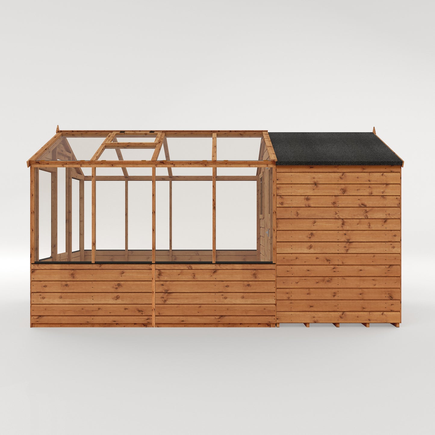 12 x 6 Traditional Apex Greenhouse Combi Shed