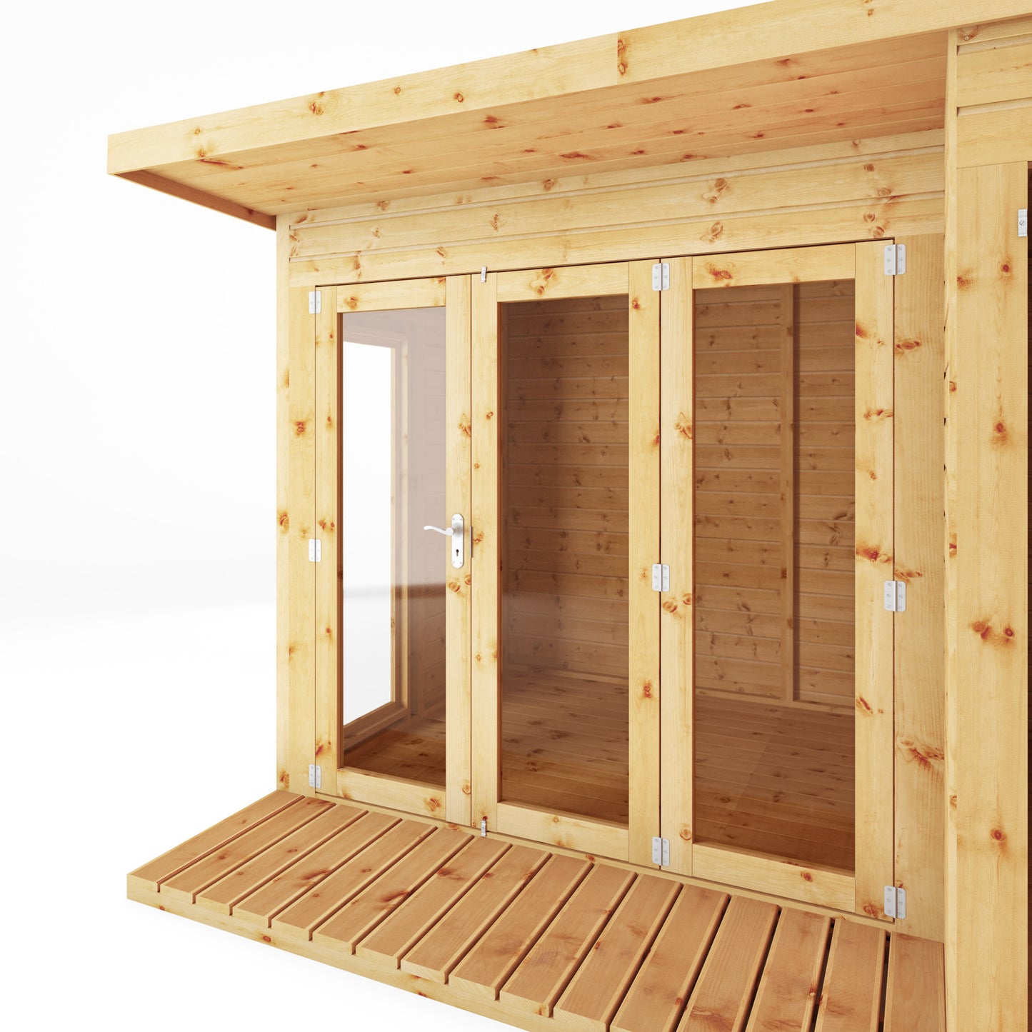 10 x 8 Premium Garden Room Summerhouse With Side Shed