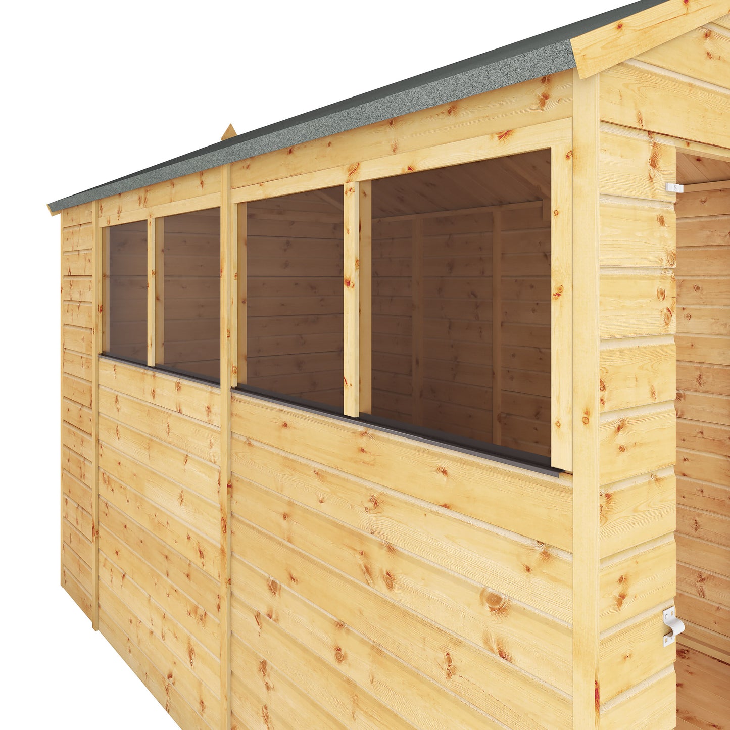 10 x 6 Modular Shiplap Apex