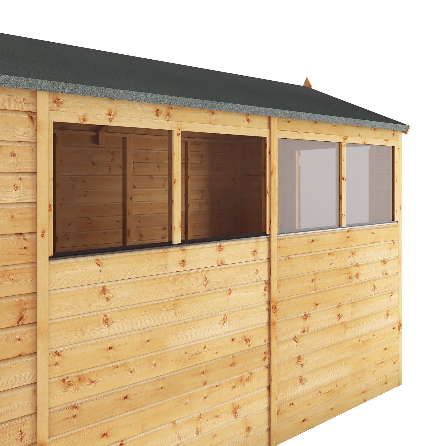 10 x 6 Modular Shiplap Apex
