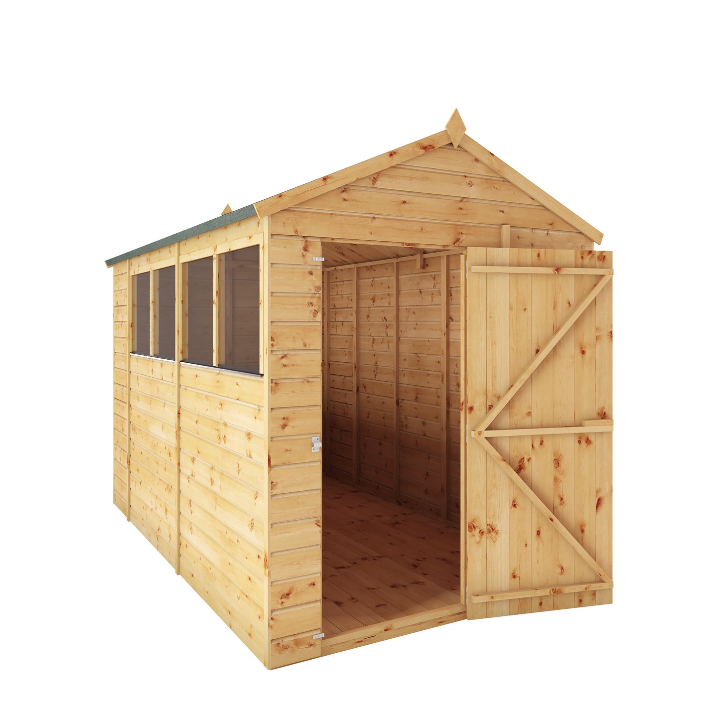 10 x 6 Modular Shiplap Apex