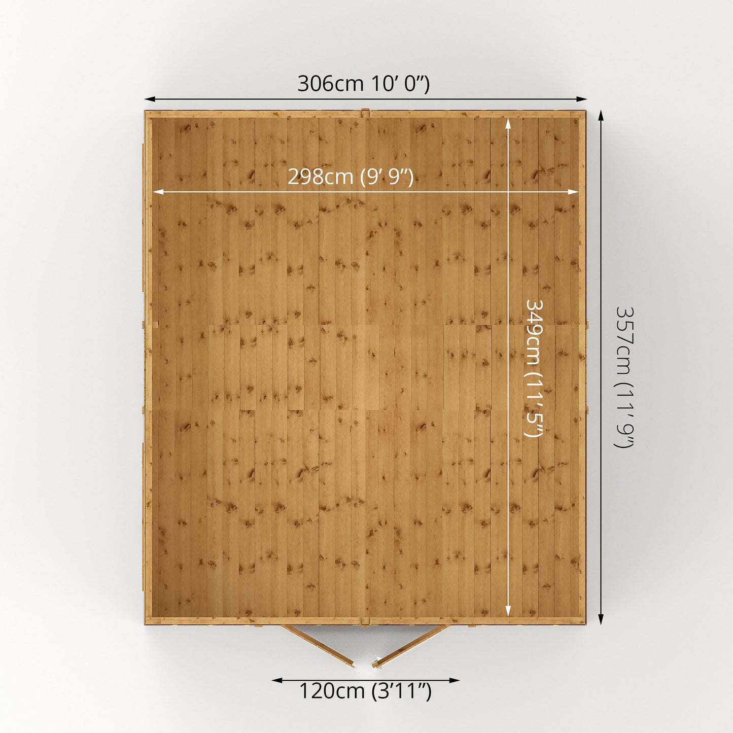 12 x 10 Premium Shiplap Apex Workshop