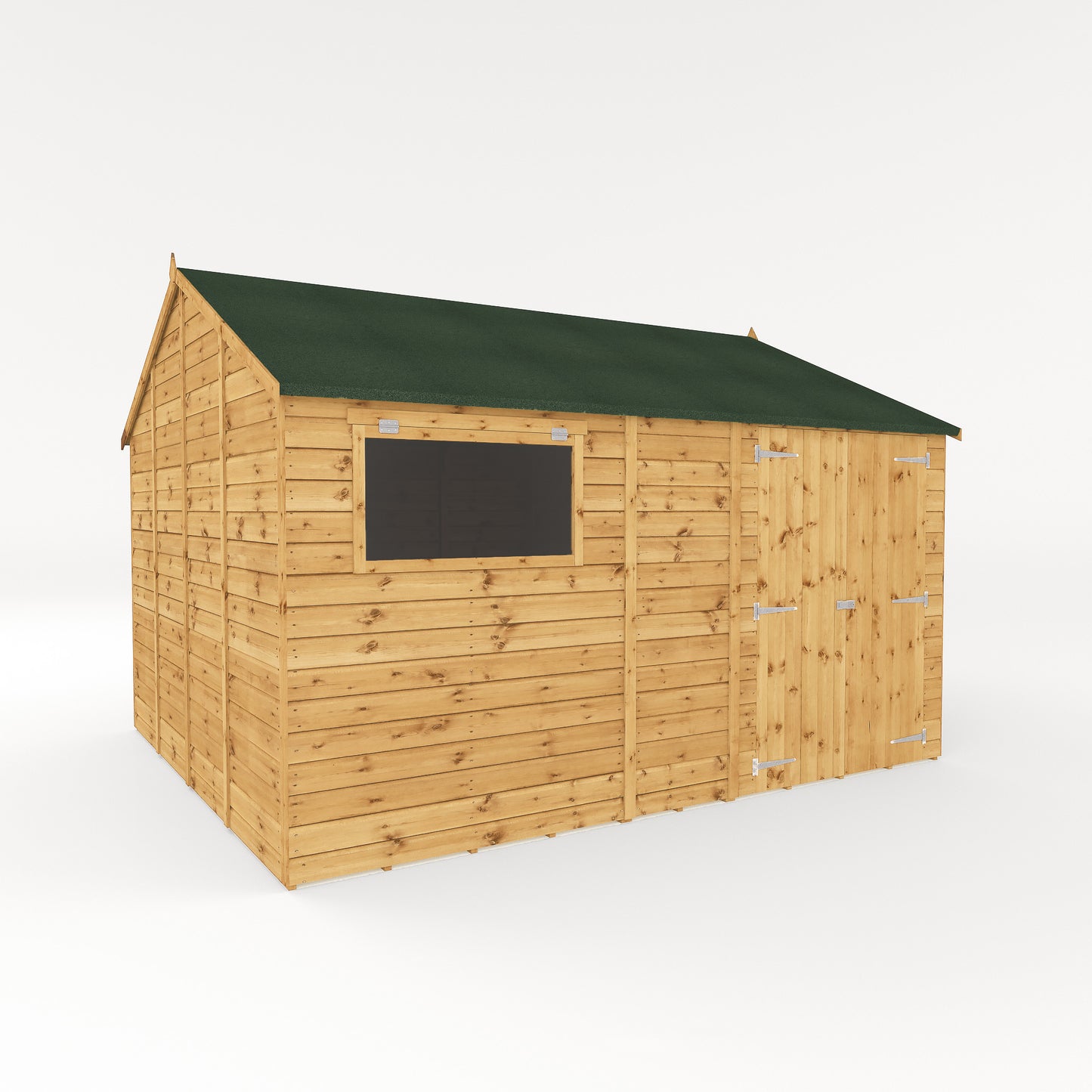 12 x 10 Premium Shiplap Reverse Apex Workshop