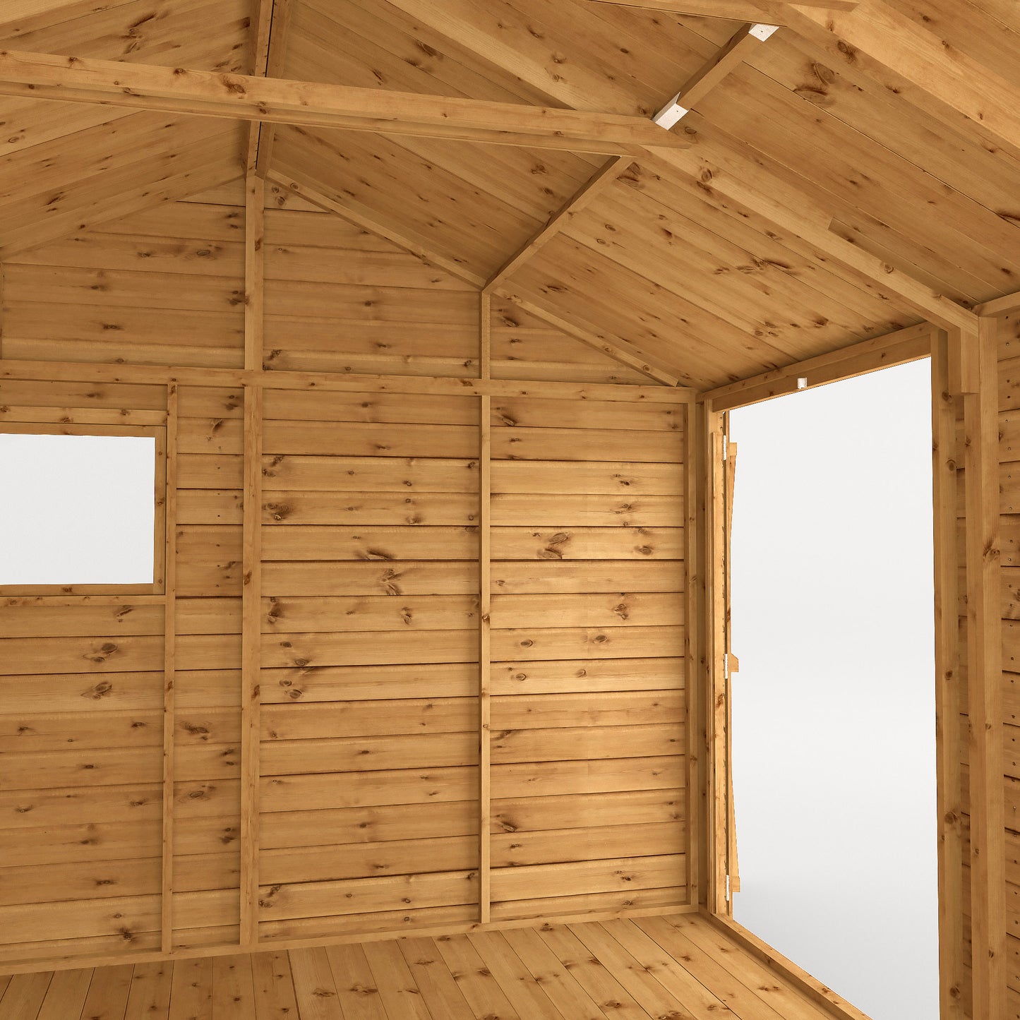 12 x 10 Premium Shiplap Reverse Apex Workshop