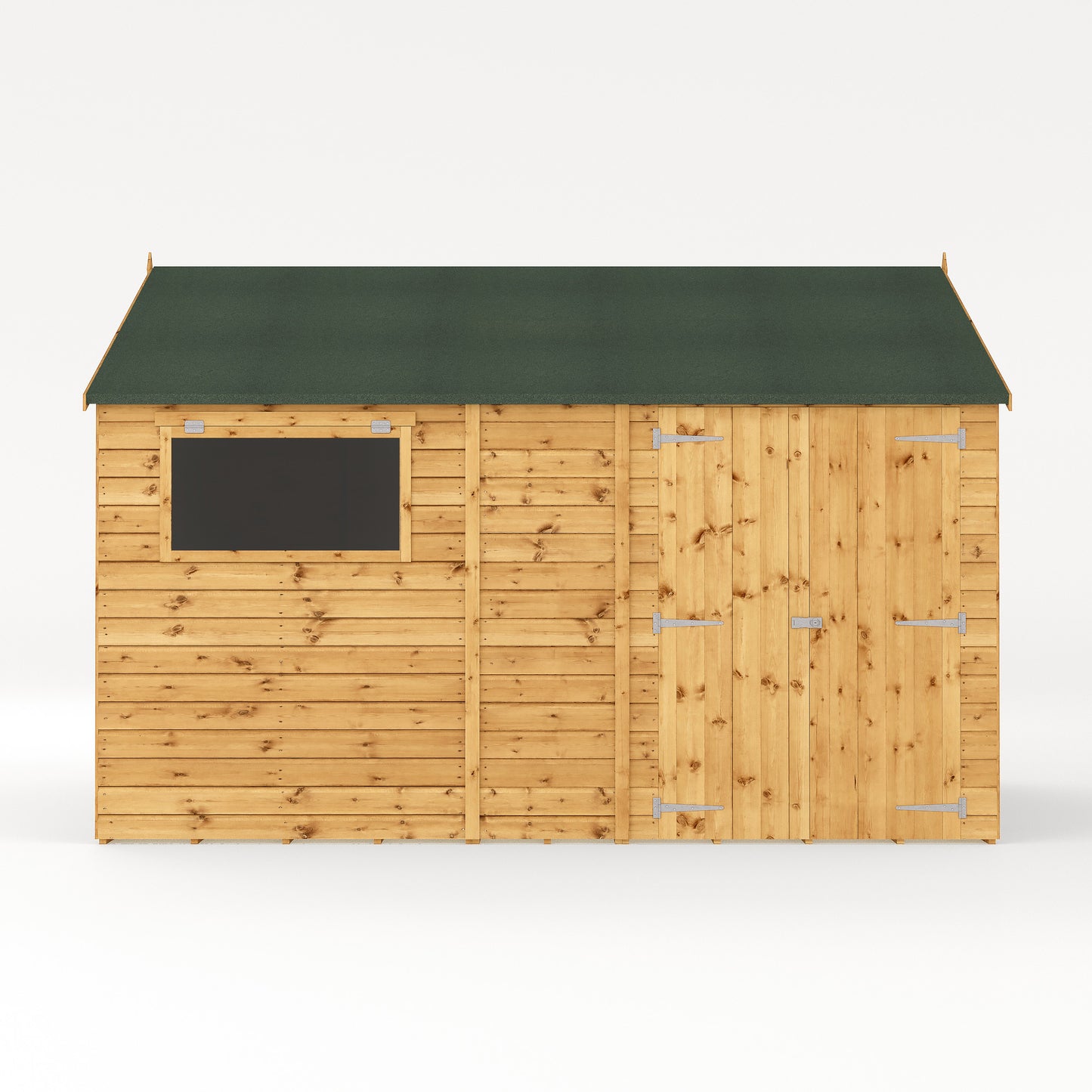 12 x 10 Premium Shiplap Reverse Apex Workshop