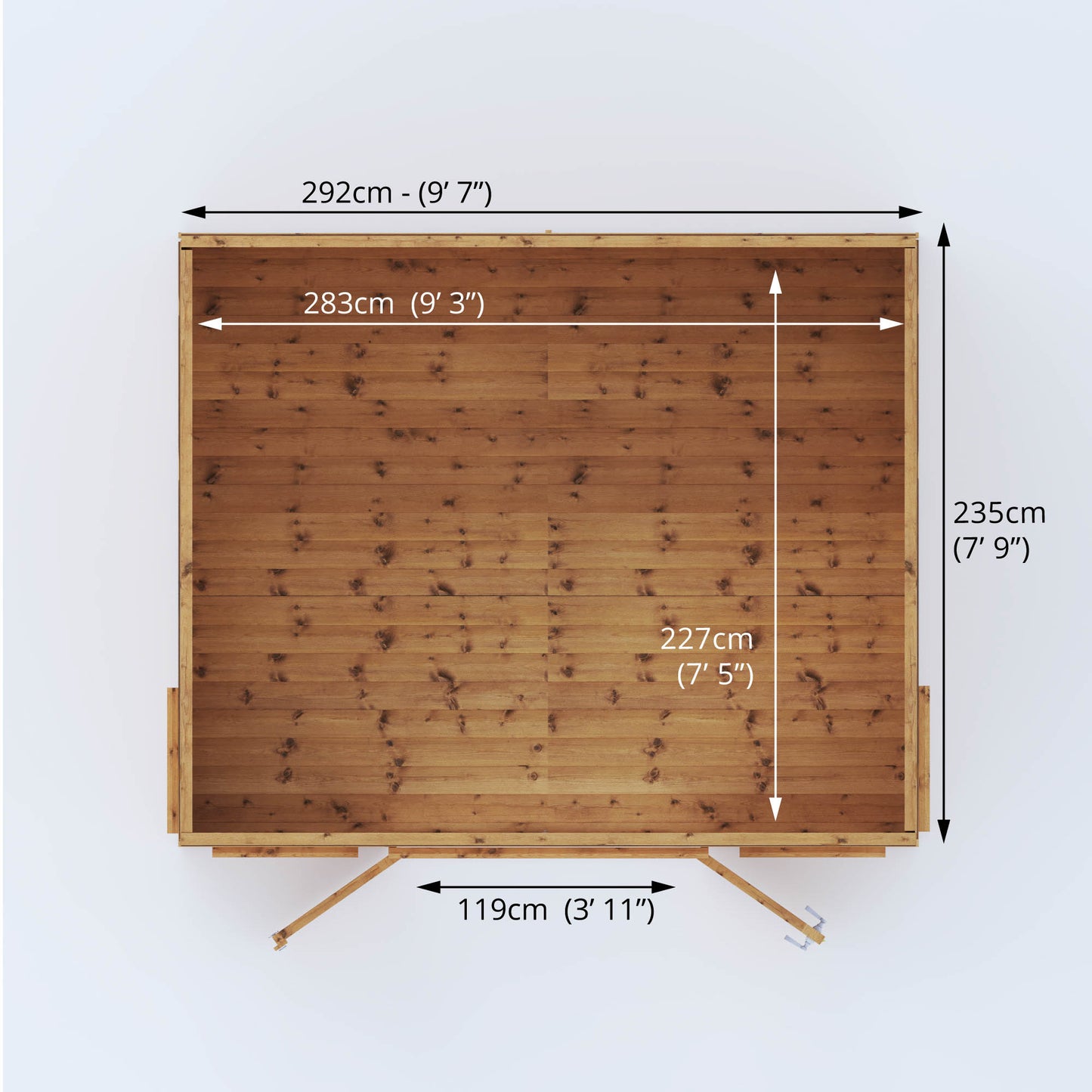 10 x 8 Premium Helios Summerhouse