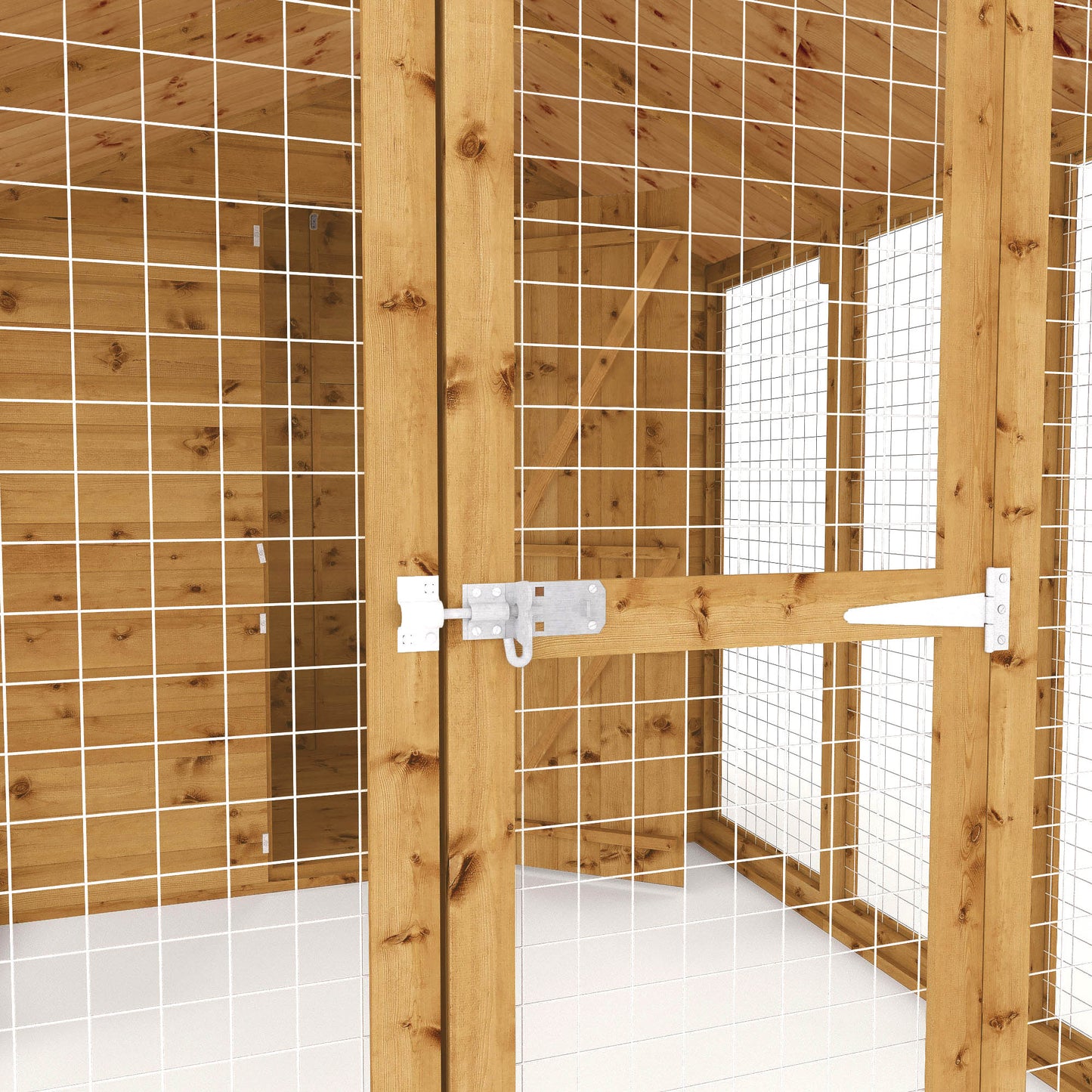 10 x 6 Staffordshire Dog Kennel & Run
