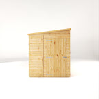 10 x 8 Woodsman Shiplap Pent - Glass