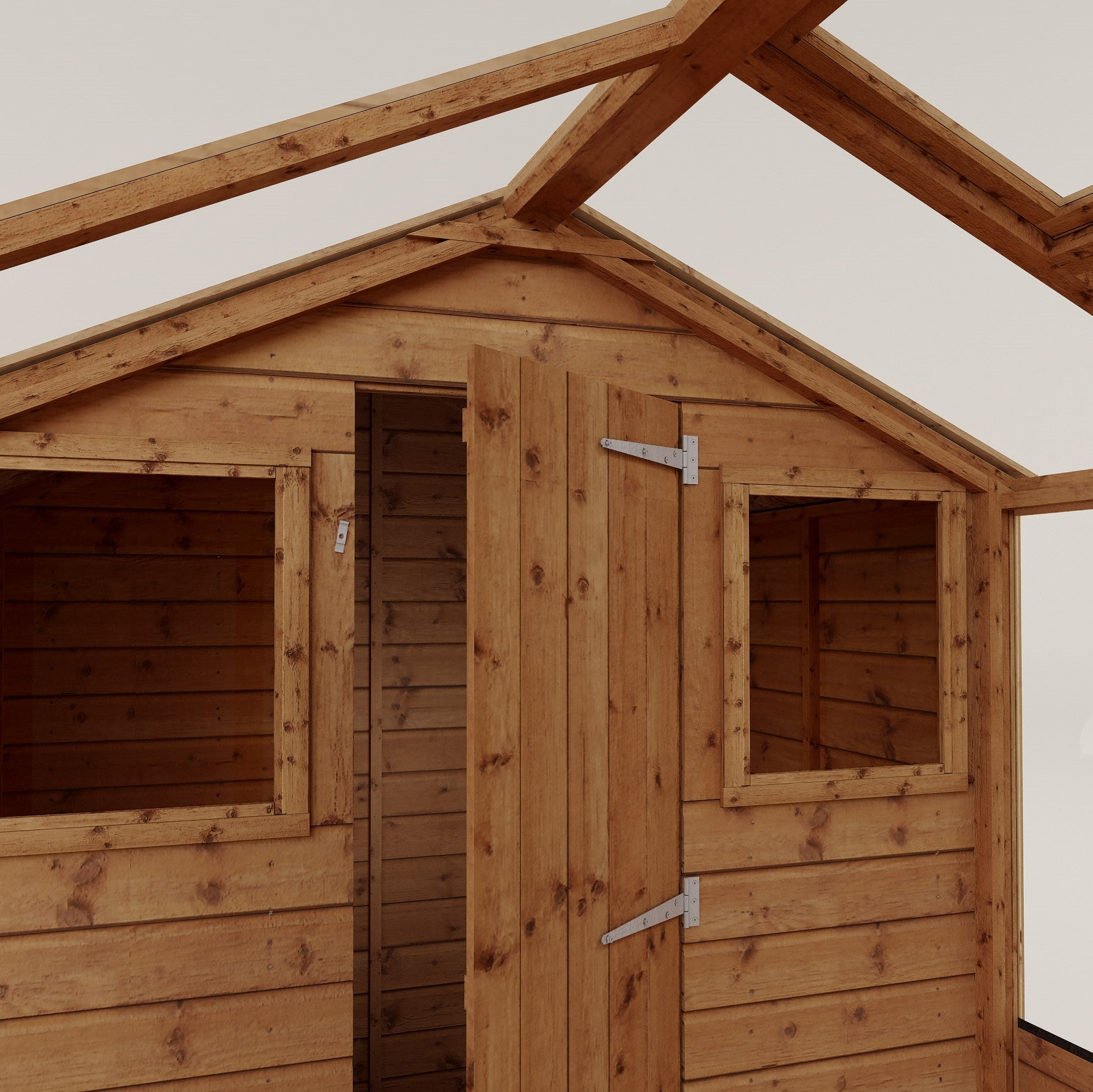 10 x 6 Traditional Apex Greenhouse Combi Shed