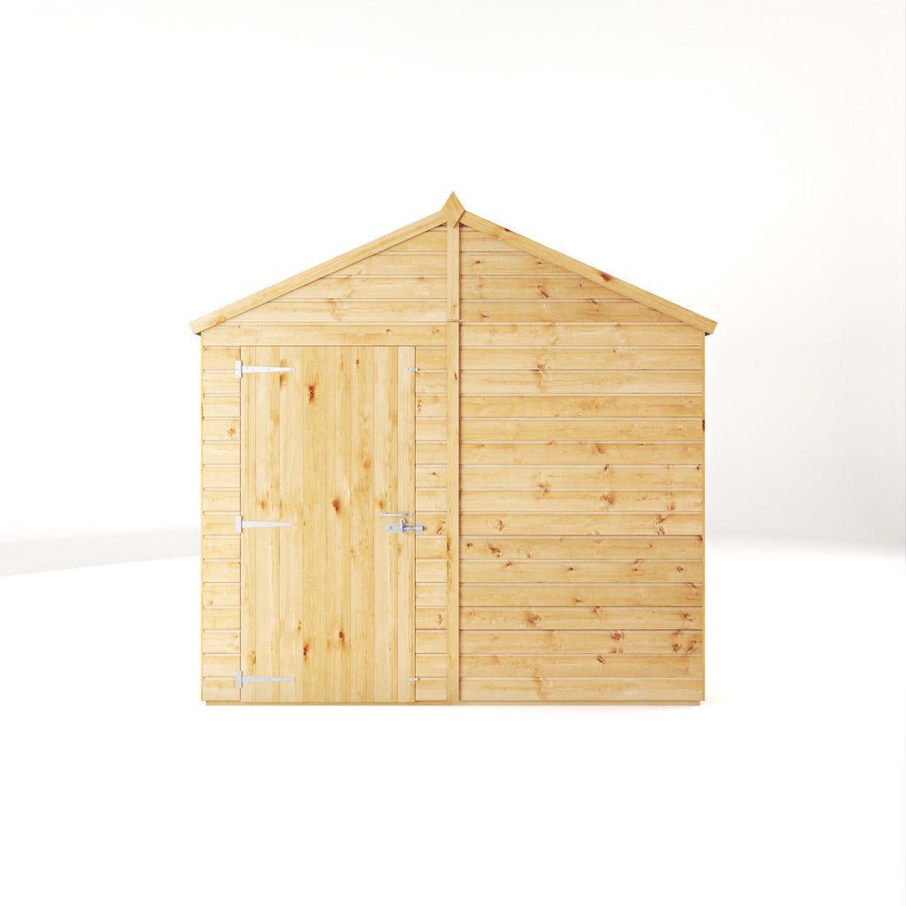 10 x 6 Woodsman Shiplap Apex - Glass