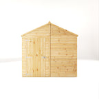 10 x 6 Woodsman Shiplap Apex - Glass