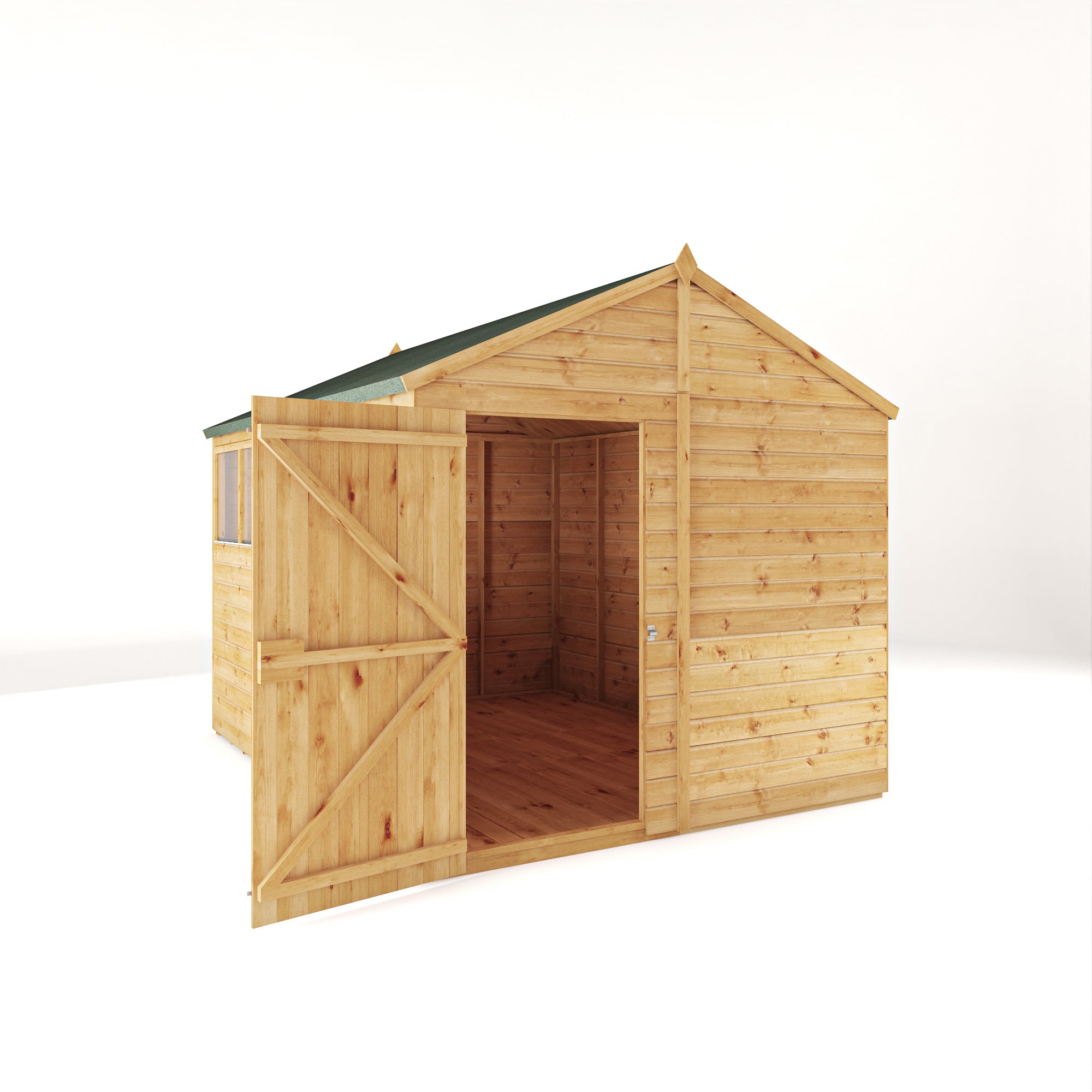 10 x 6 Woodsman Shiplap Apex - Styrene