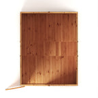 10 x 6 Woodsman Shiplap Apex - Styrene