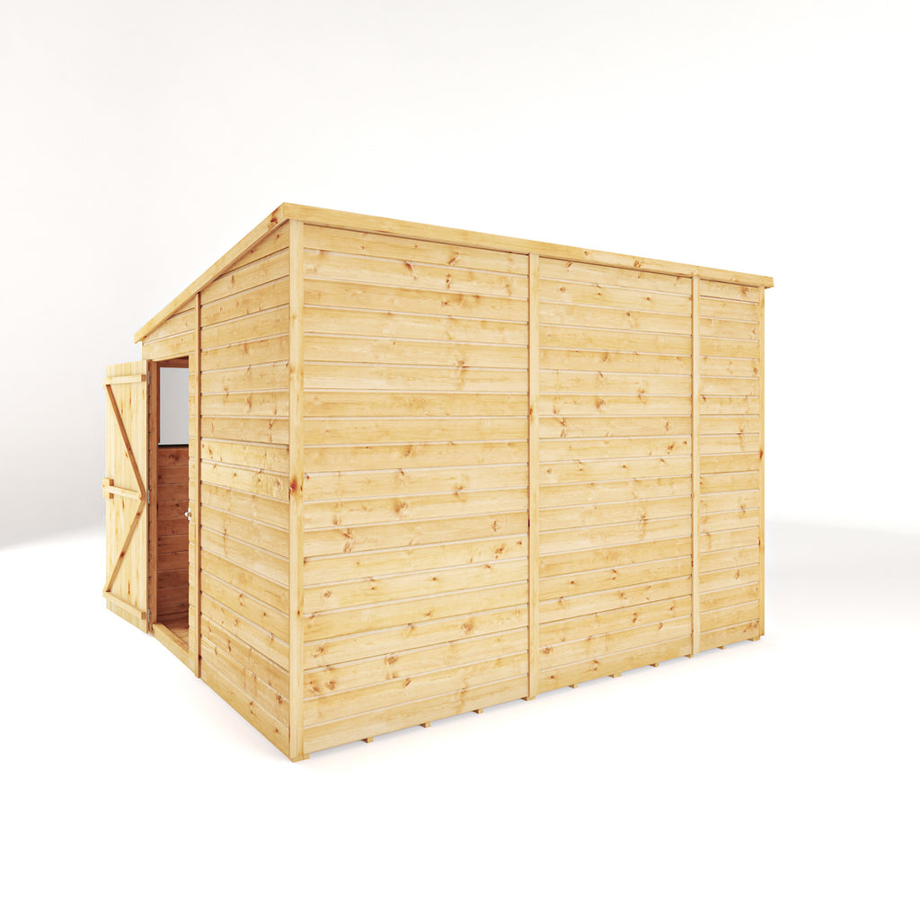 10 x 8 Woodsman Shiplap Pent - Styrene