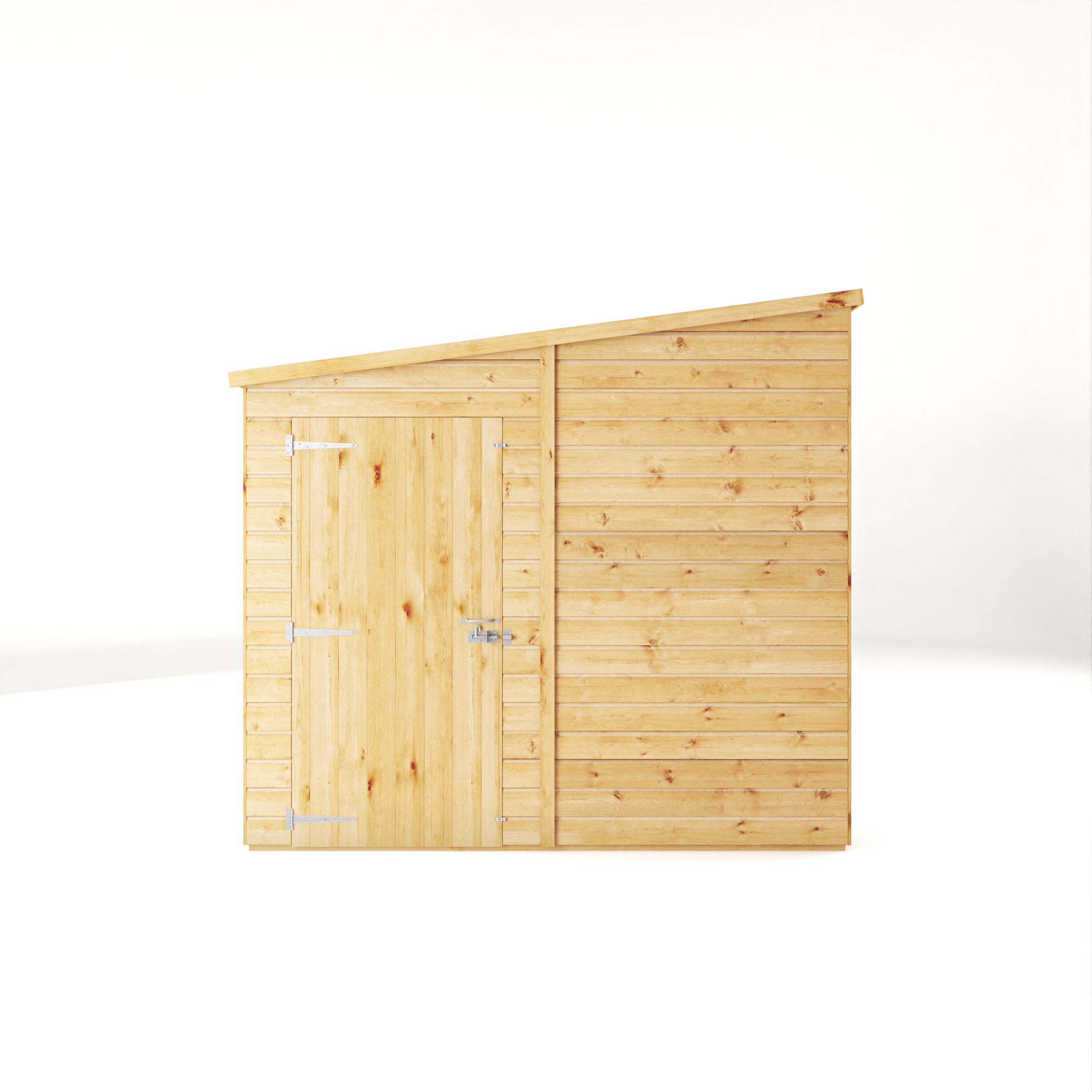 10 x 8 Woodsman Shiplap Pent - Styrene