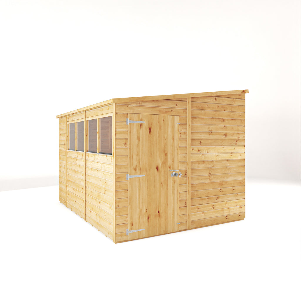 10 x 8 Woodsman Shiplap Pent - Styrene