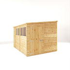 10 x 8 Woodsman Shiplap Pent - Styrene