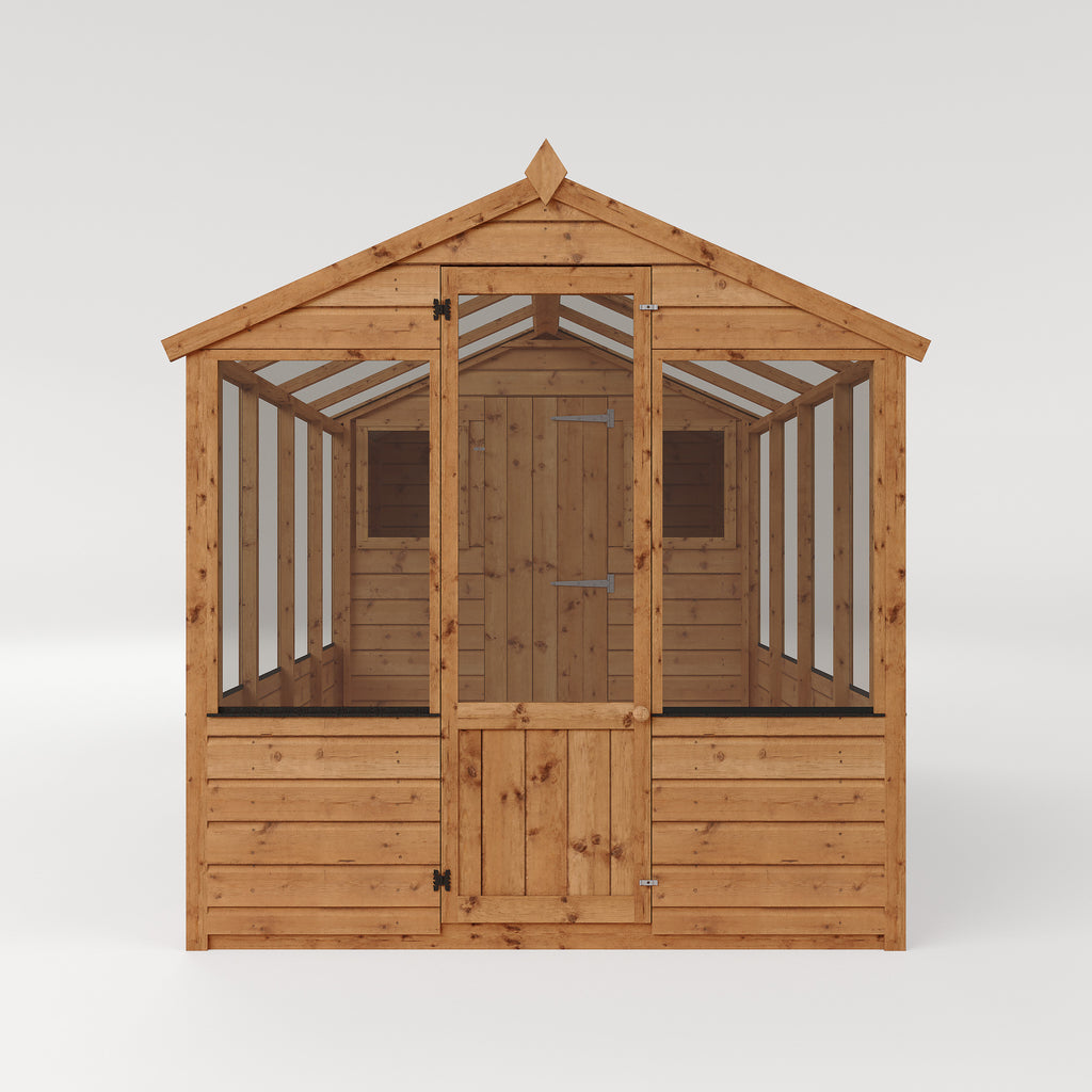 12 x 6 Traditional Apex Greenhouse Combi Shed
