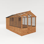 12 x 6 Traditional Apex Greenhouse Combi Shed