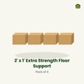 2' x 1' Extra Strength Floor Support (4 Pack)