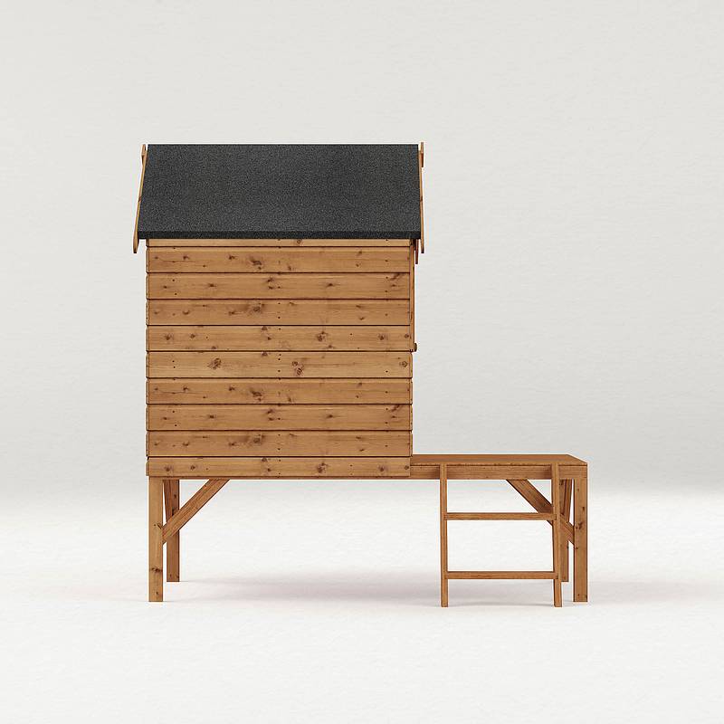 Snug Playhouse with Tower