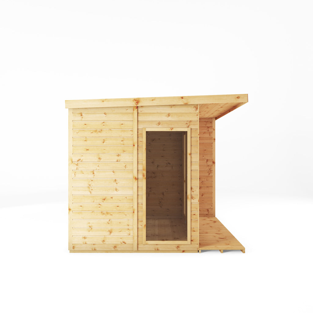 10 x 8 Premium Garden Room Summerhouse With Side Shed