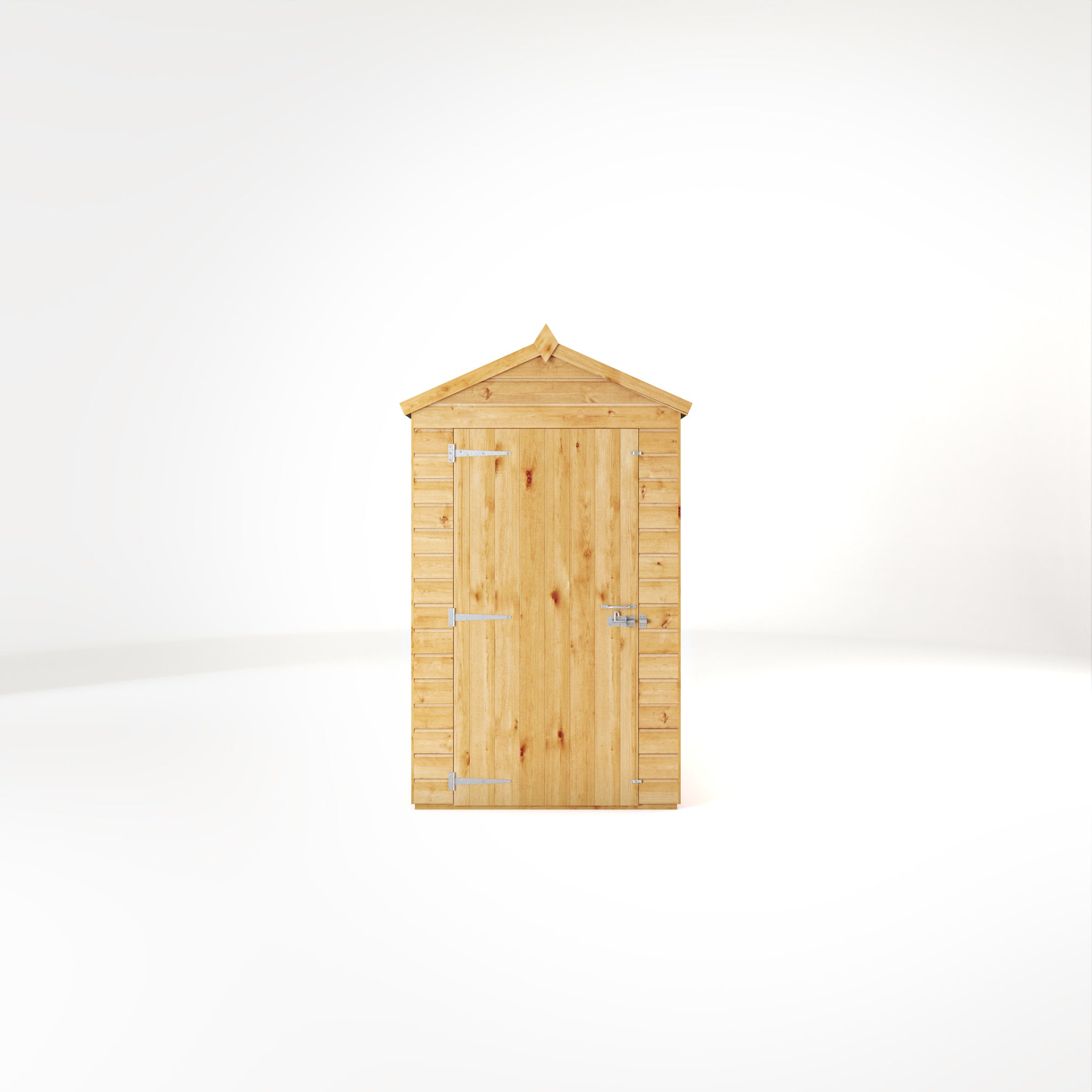 6 x 4 Woodsman Shiplap Apex - Glass