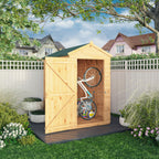 6 x 4 Woodsman Shiplap Apex - Glass
