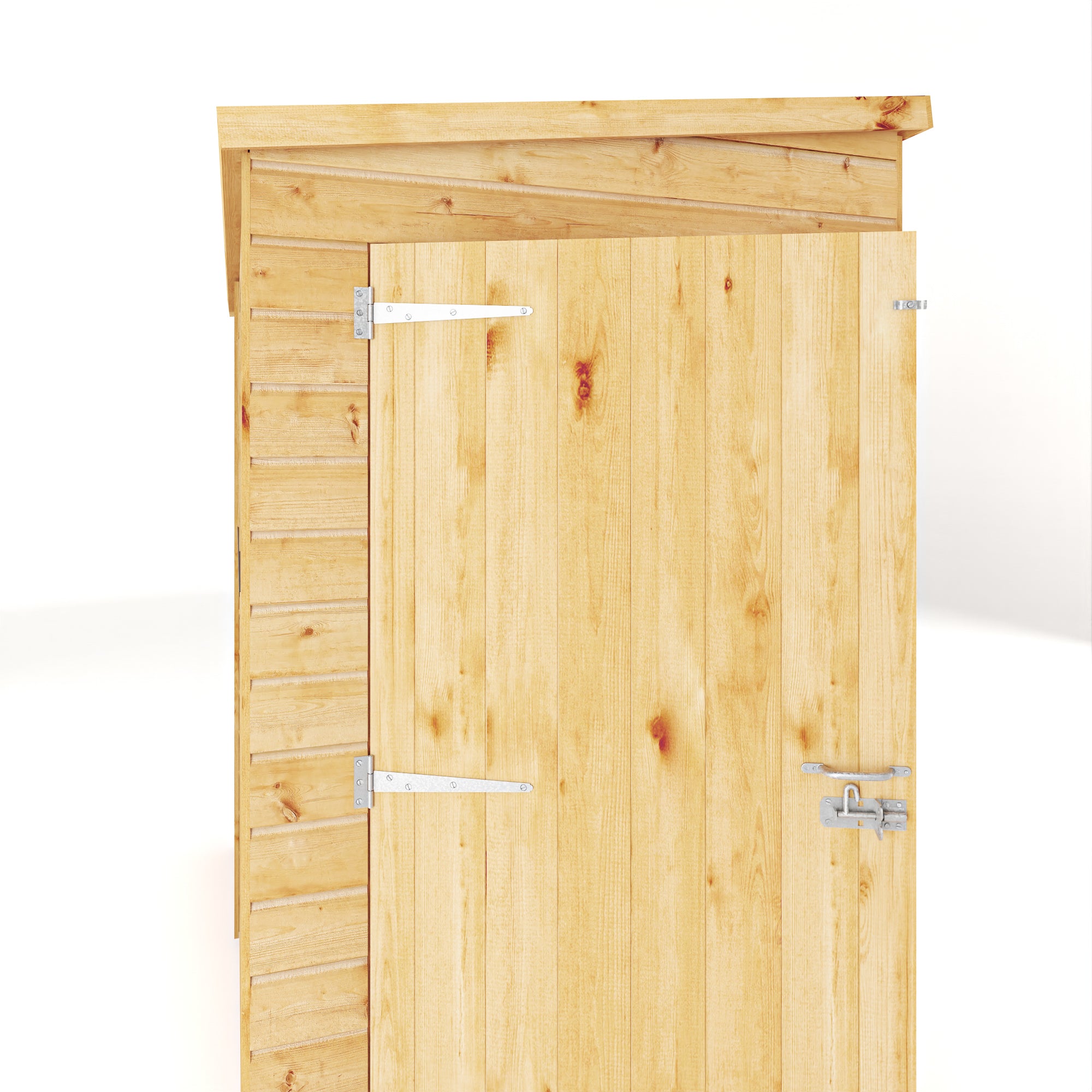 6 x 4 Woodsman Shiplap Pent - Styrene
