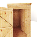 6 x 4 Woodsman Shiplap Pent - Styrene