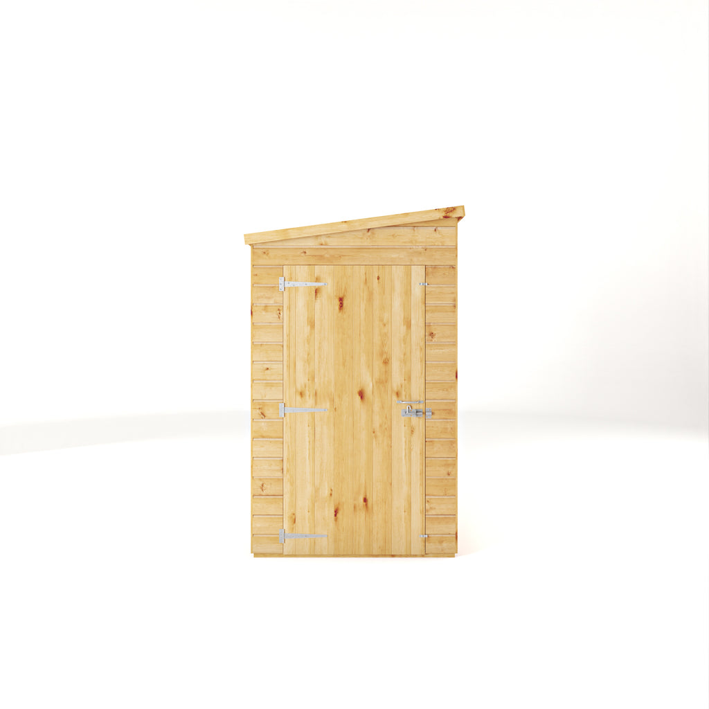 6 x 4 Woodsman Shiplap Pent - Glass