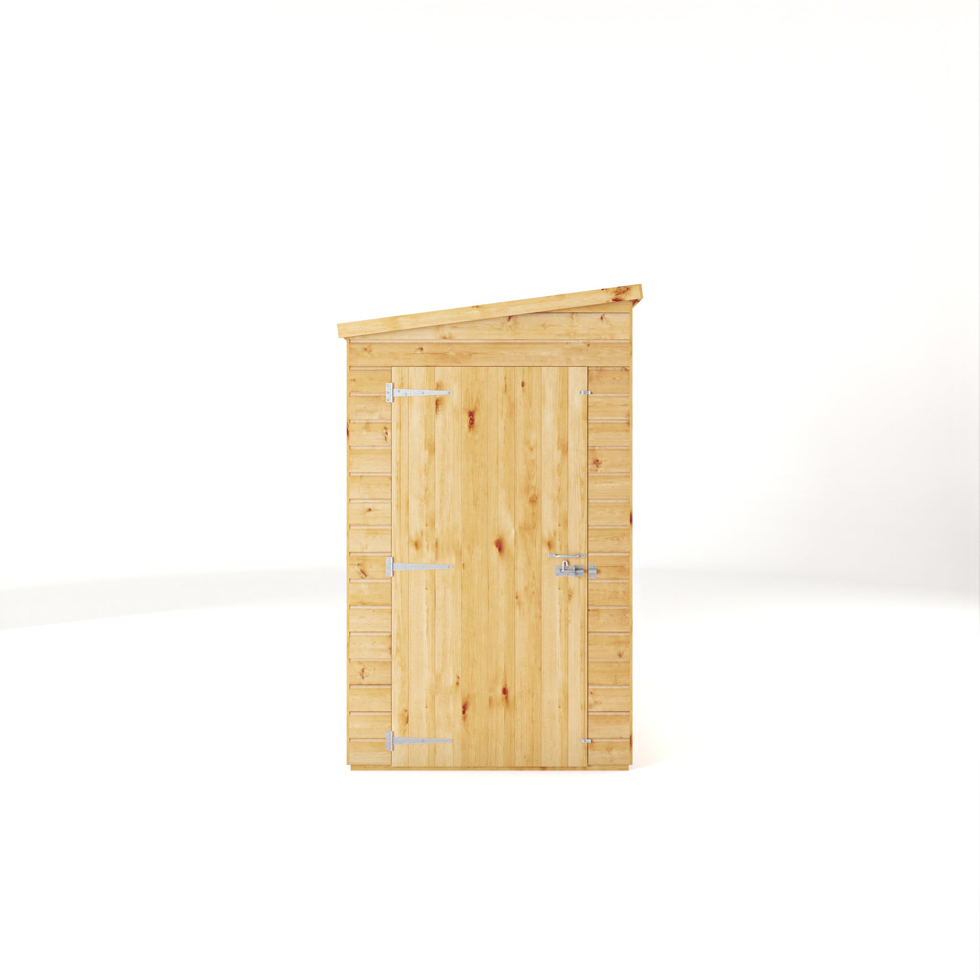 6 x 4 Woodsman Shiplap Pent - Glass