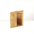 6 x 4 Woodsman Shiplap Pent - Glass