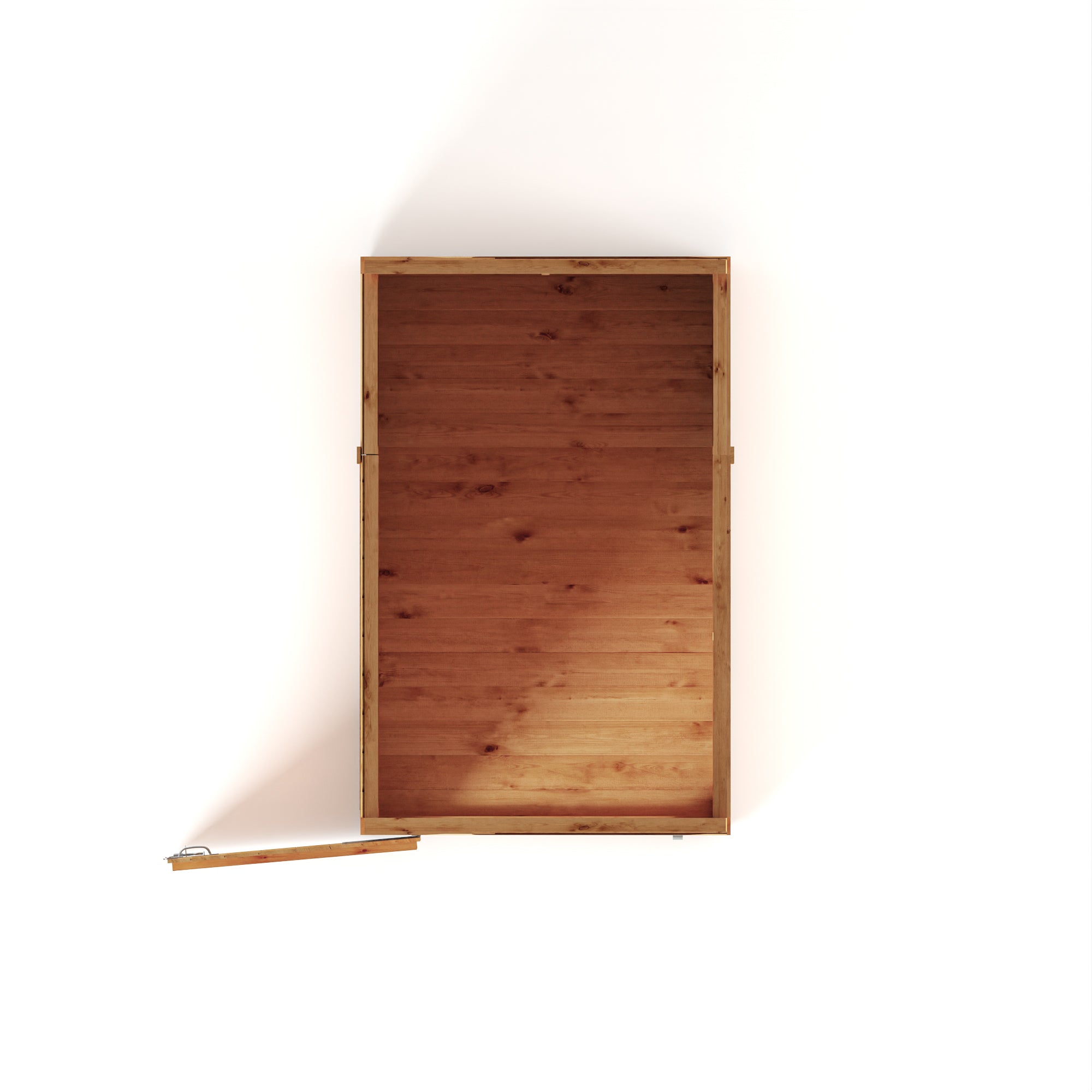 6 x 4 Woodsman Shiplap Pent - Styrene