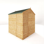 6 x 6 Woodsman Shiplap Apex - Glass