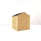 6 x 6 Woodsman Shiplap Apex - Glass