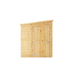 6 x 6 Woodsman Shiplap Pent - Styrene