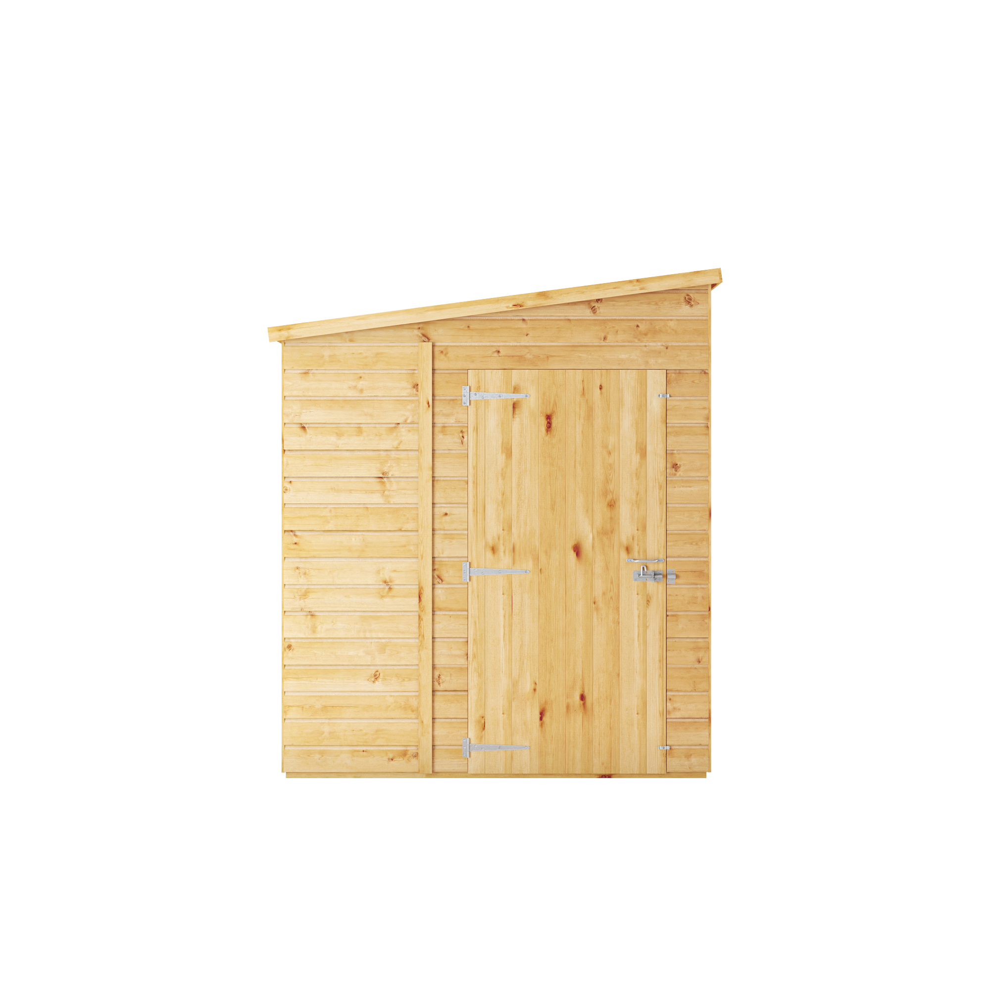 6 x 6 Woodsman Shiplap Pent - Styrene