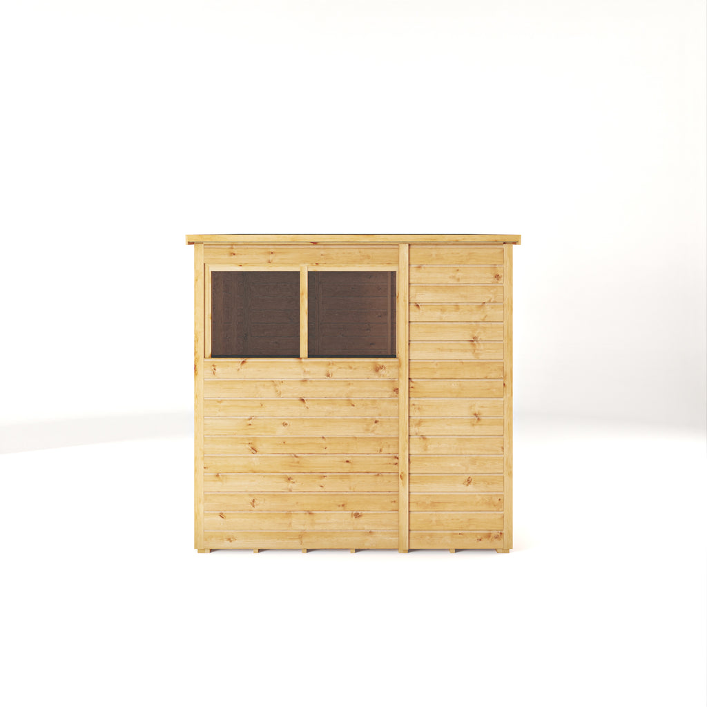 6 x 6 Woodsman Shiplap Pent - Styrene
