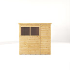 6 x 6 Woodsman Shiplap Pent - Styrene