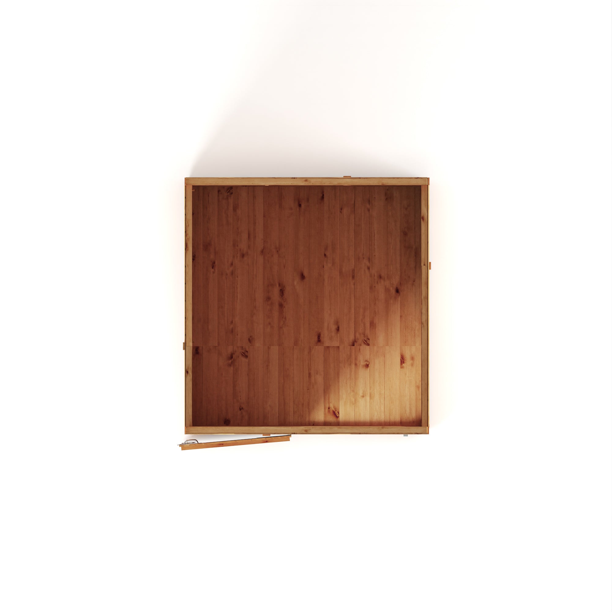 6 x 6 Woodsman Shiplap Pent - Glass