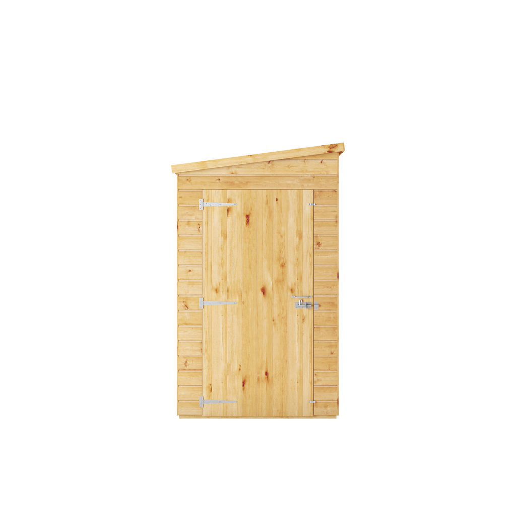 8 x 4 Woodsman Shiplap Pent - Styrene