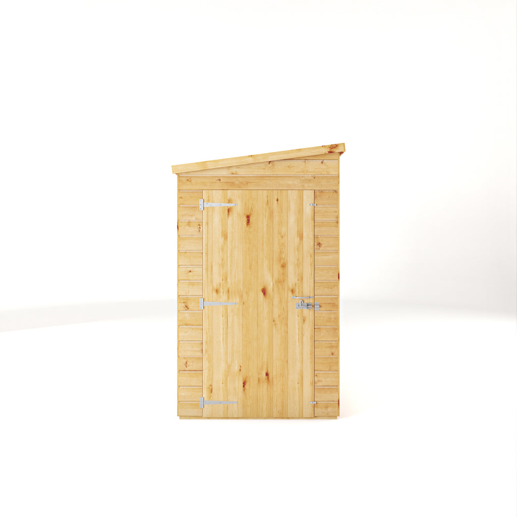 8 x 4 Woodsman Shiplap Pent - Styrene