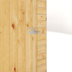 8 x 6 Woodsman Shiplap Pent - Styrene