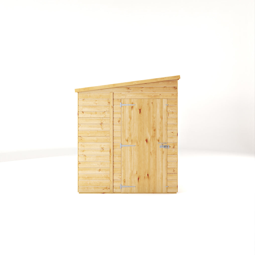 8 x 6 Woodsman Shiplap Pent - Styrene