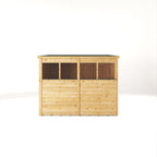 8 x 6 Woodsman Shiplap Pent - Styrene